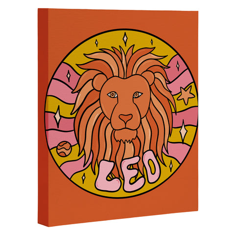 Doodle By Meg 2020 Leo Art Canvas