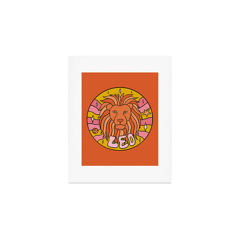 Doodle By Meg 2020 Leo Art Print