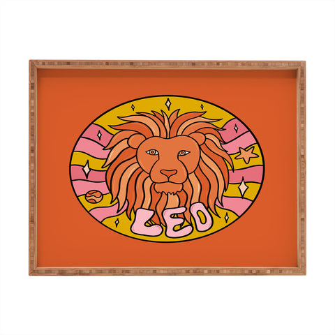Doodle By Meg 2020 Leo Rectangular Tray