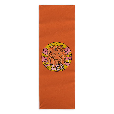Doodle By Meg 2020 Leo Yoga Towel