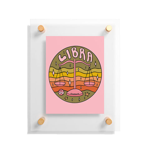 Doodle By Meg 2020 Libra Floating Acrylic Print
