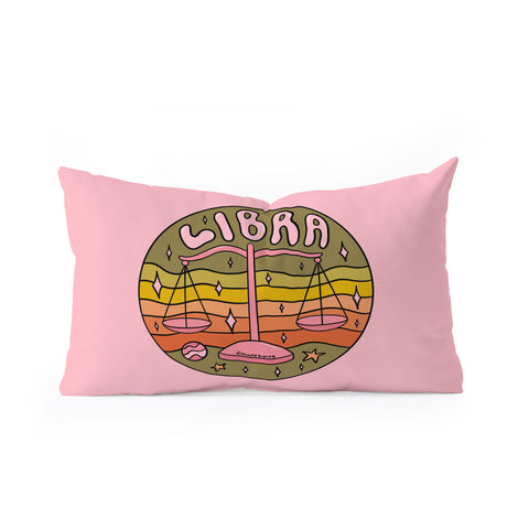 Doodle By Meg 2020 Libra Oblong Throw Pillow