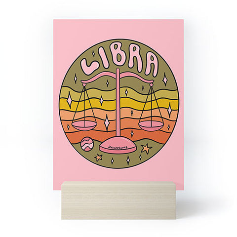 Doodle By Meg 2020 Libra Mini Art Print