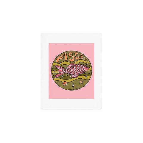 Doodle By Meg 2020 Pisces Art Print