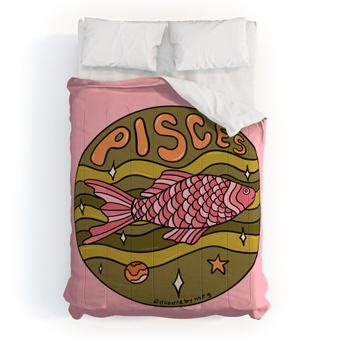 Doodle By Meg 2020 Pisces Comforter
