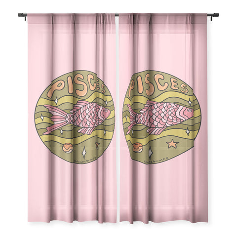 Doodle By Meg 2020 Pisces Sheer Non Repeat