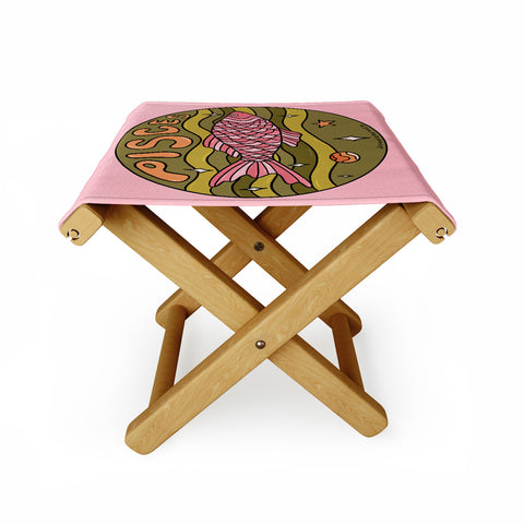 Doodle By Meg 2020 Pisces Folding Stool