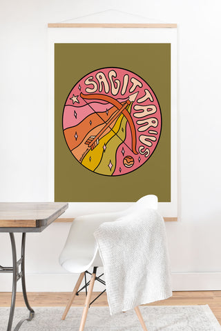 Doodle By Meg 2020 Sagittarius Art Print And Hanger
