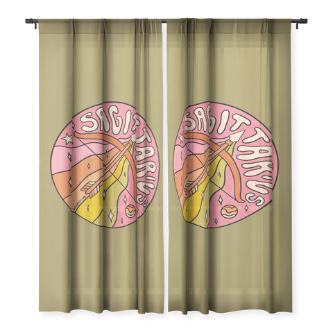 Doodle By Meg 2020 Sagittarius Sheer Non Repeat