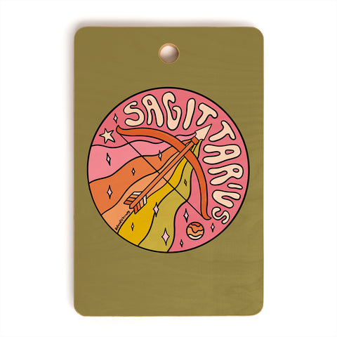 Doodle By Meg 2020 Sagittarius Cutting Board Rectangle