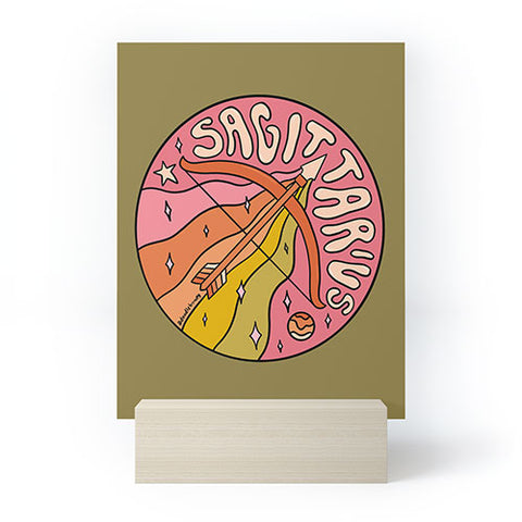 Doodle By Meg 2020 Sagittarius Mini Art Print