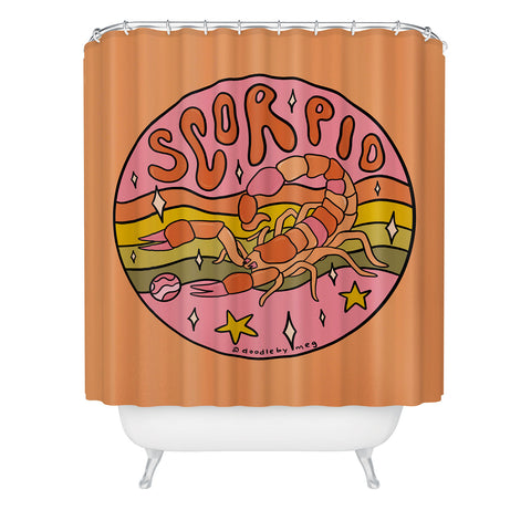 Doodle By Meg 2020 Scorpio Shower Curtain