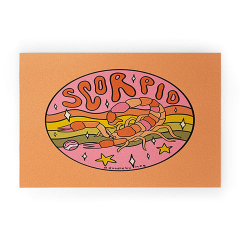 Doodle By Meg 2020 Scorpio Welcome Mat