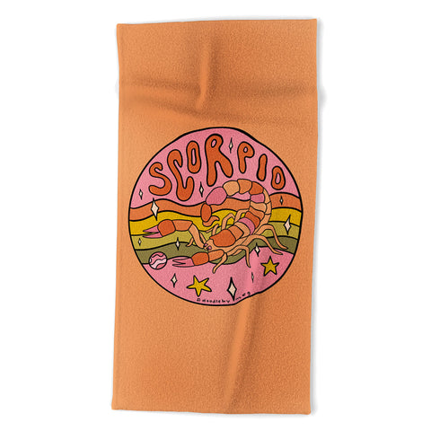 Doodle By Meg 2020 Scorpio Beach Towel