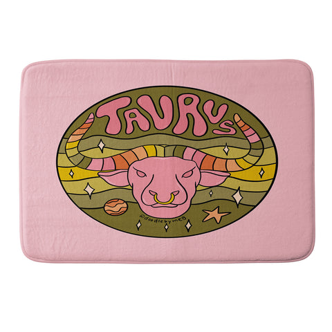 Doodle By Meg 2020 Taurus Memory Foam Bath Mat