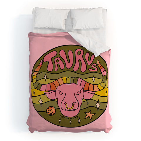 Doodle By Meg 2020 Taurus Duvet Cover