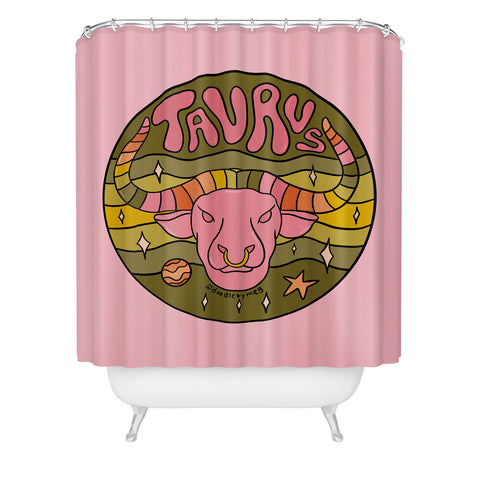 Doodle By Meg 2020 Taurus Shower Curtain