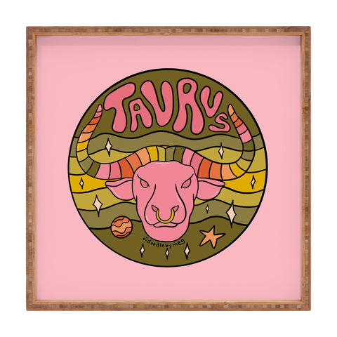 Doodle By Meg 2020 Taurus Square Tray