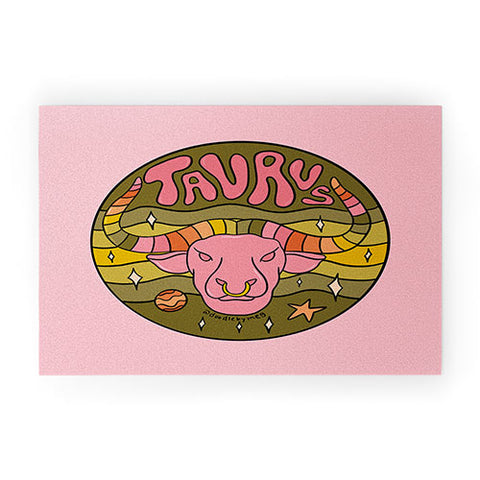 Doodle By Meg 2020 Taurus Welcome Mat