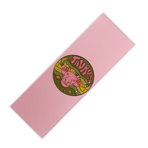 Doodle By Meg 2020 Taurus Yoga Mat