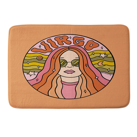 Doodle By Meg 2020 Virgo Memory Foam Bath Mat