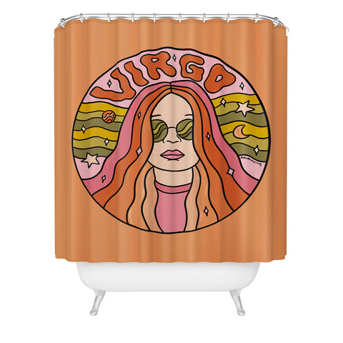 Doodle By Meg 2020 Virgo Shower Curtain