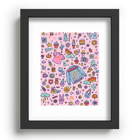 Doodle By Meg All the Fun Things Recessed Framing Rectangle