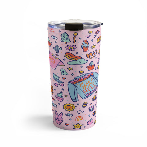 Doodle By Meg All the Fun Things Travel Mug