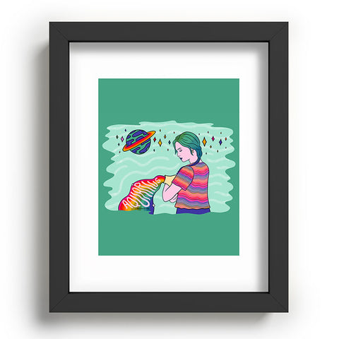 Doodle By Meg Aquarius Babe Recessed Framing Rectangle