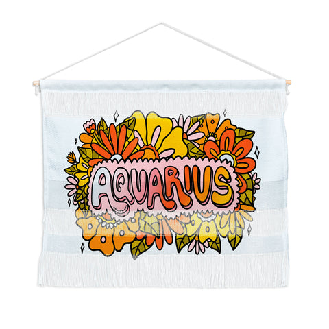 Doodle By Meg Aquarius Flowers Wall Hanging Landscape