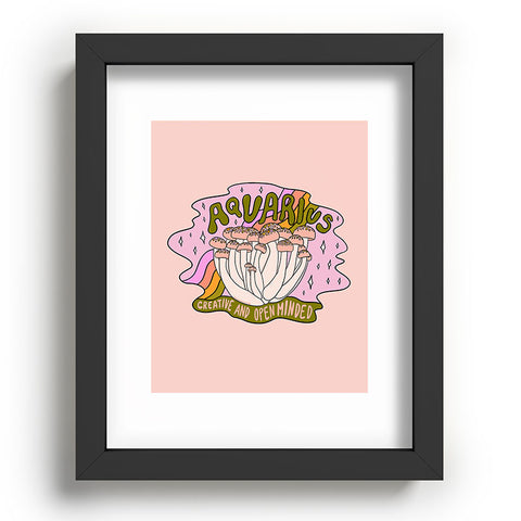 Doodle By Meg Aquarius Mushroom Recessed Framing Rectangle