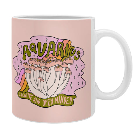 Doodle By Meg Aquarius Mushroom Coffee Mug