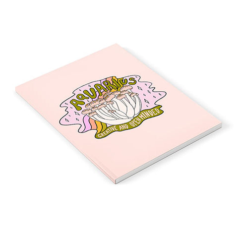 Doodle By Meg Aquarius Mushroom Notebook