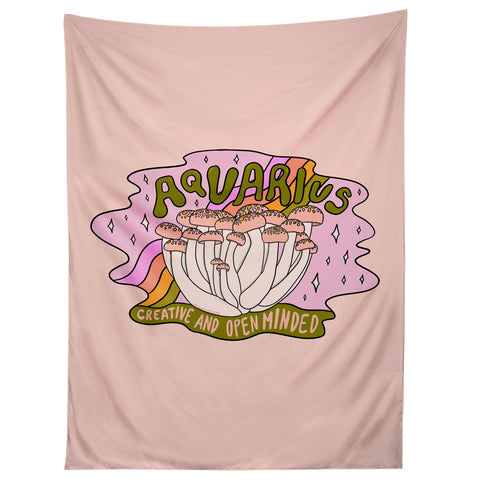Doodle By Meg Aquarius Mushroom Tapestry