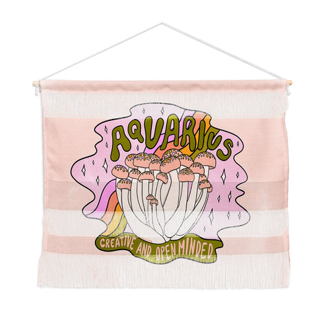 Doodle By Meg Aquarius Mushroom Wall Hanging Landscape