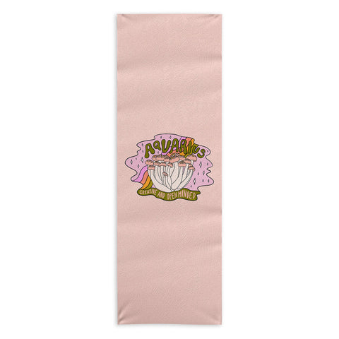Doodle By Meg Aquarius Mushroom Yoga Towel