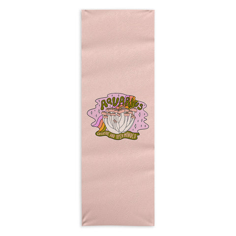 Doodle By Meg Aquarius Mushroom Yoga Towel