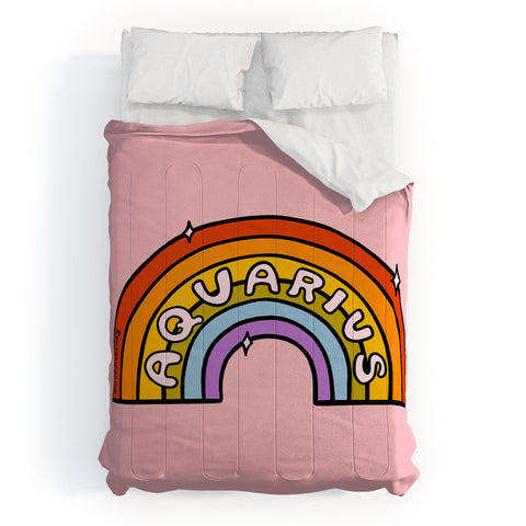Doodle By Meg Aquarius Rainbow Comforter