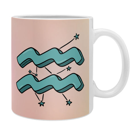 Doodle By Meg Aquarius Symbol Coffee Mug