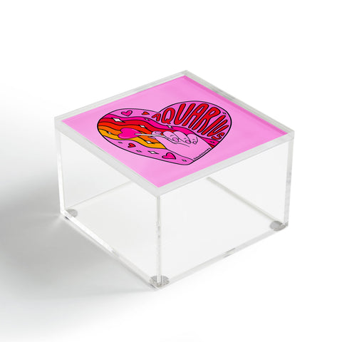 Doodle By Meg Aquarius Valentine Acrylic Box