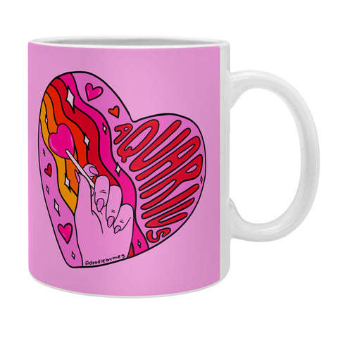 Doodle By Meg Aquarius Valentine Coffee Mug