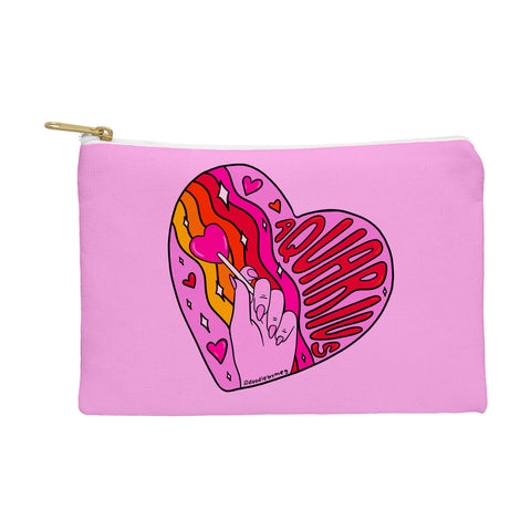 Doodle By Meg Aquarius Valentine Pouch
