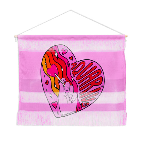 Doodle By Meg Aquarius Valentine Wall Hanging Landscape