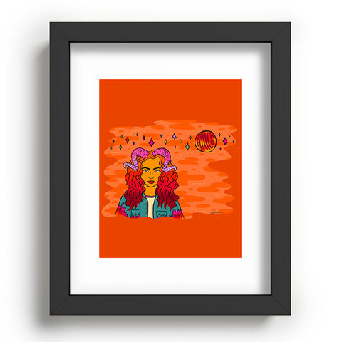 Doodle By Meg Aries Babe Recessed Framing Rectangle