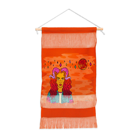 Doodle By Meg Aries Babe Wall Hanging Portrait