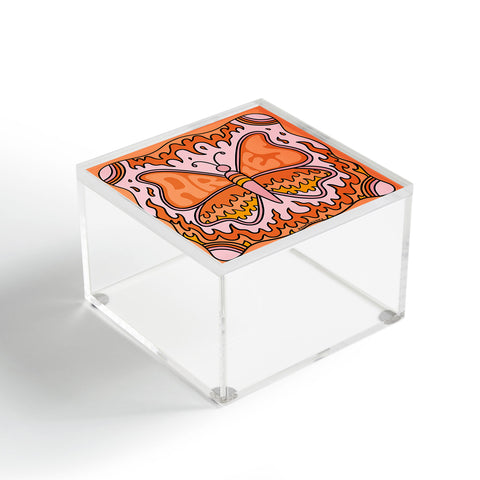 Doodle By Meg Aries Butterfly Acrylic Box
