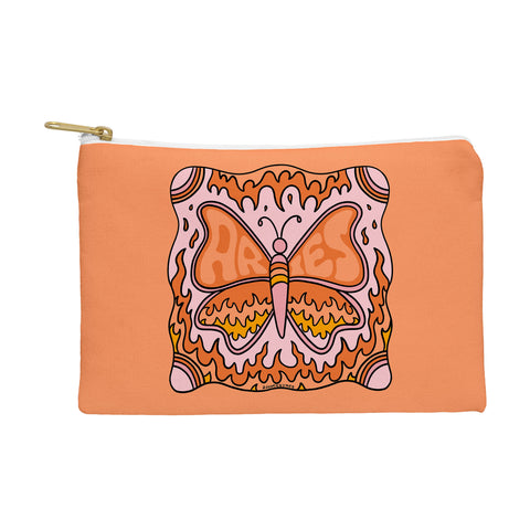 Doodle By Meg Aries Butterfly Pouch