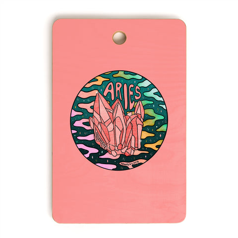 Doodle By Meg Aries Crystal Cutting Board Rectangle