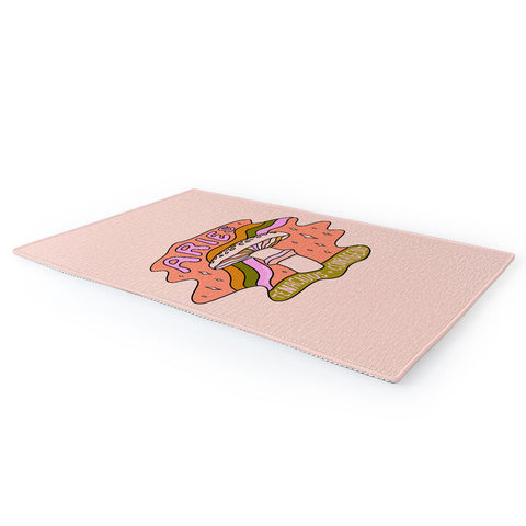Doodle By Meg Aries Mushroom Area Rug