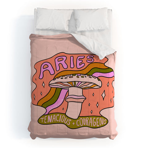 Doodle By Meg Aries Mushroom Comforter